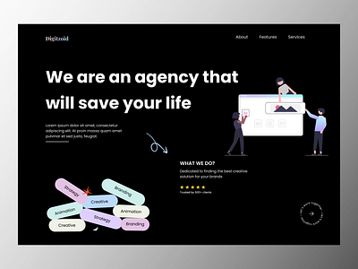 Digital Agency Landing Page