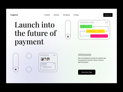 Payment Service Landing Page