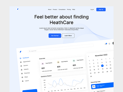 Medical Healthcare Landing Page