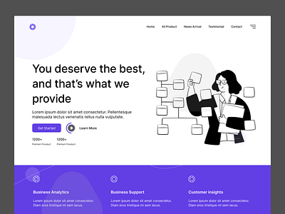 Business Solution Landing Page