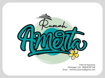 #logo-rumah-amerta character logo culinary logo custom logo design logo graphic design jasa desain logo jasa logo lettering logo logo cafe logo custom logo design logo inspiration logo kuliner logo makanan logo minuman logo restaurant logo rumah amerta logo unik logo usaha vintage logo