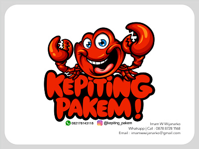 #crablogo cafe logo character logo crab crab character crab logo culinary logo custom logo design logo graphic design jasa logo kuliner batam kuliner kepiting logo design logo kepiting logo kuliner logo makanan restaurant logo seafood seafood batam seafood logo