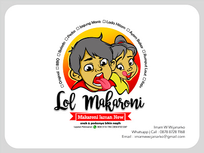 #logomakaroni cafe logo character logo culinary dubai culinary logo custom logo desain logo drink logo fastfood logo food logo graphic design jasa desain logo jasa logo lettering logo logo design logo kuliner logo makanan logo minuman logodapurbunda restaurant logo snack logo