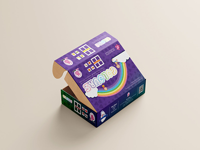 Packaging Design for Puzzle box Design Company. branding graphic design illustration logo packaging