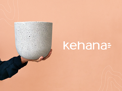 Kehana - Branding branding concrete graphic design logo media