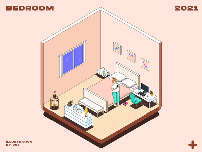 bedroom branding design illustration sketch sleep ui vector