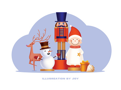Holiday's Fun app branding christmas design graphic design holiday illustration logo photoshop sketch ui ux vector web