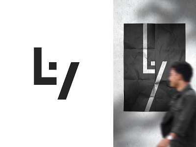 L+I+7 monogram logo for Lab of Ideas