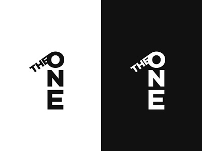 THE ONE logo concept
