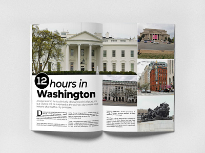 12 Hours Feature graphic design magazine magazine design magazine layout print print design typogaphy