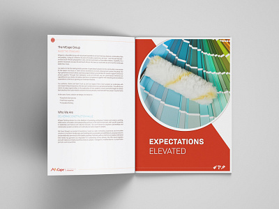 Services Brochure brochure design brochure layout company brochure company profile graphic design illustrator indesign photoshop print design print designer profile design