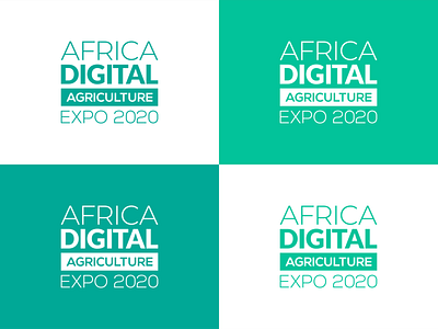 Africa Digital AG brand identity design conference logo digital design logo logo design typography