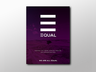 EQUAL - we are all equal