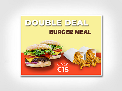 Double Deal advert advertising digital graphic graphic design image editing photo editing photo editor photo manipulation photoshop
