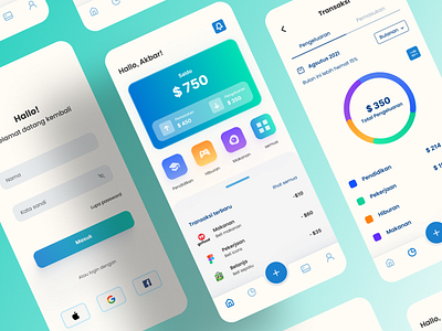 Expense Manager App Design app app design design expensemanager figma inpiration ui uidesign uiux uxdesign