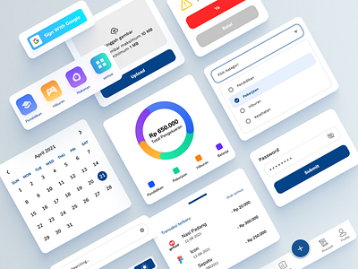 Components for Expense Manager App