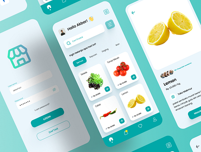 Grocery App app design branding design figma grocery inpiration marketplace ui uidesign uiux uxdesign