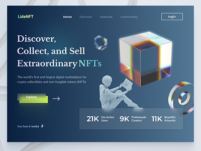 NFT Landing Page