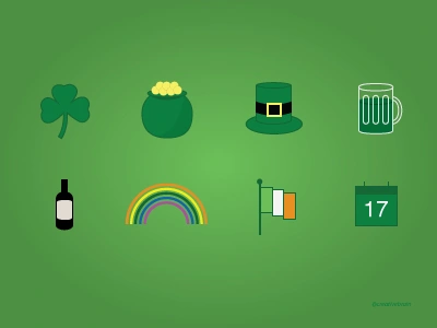 Happy St. Patrick's Day!! gold green beer ireland leprechaun