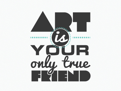True Friend art framed friend poster prints typography