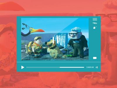 Flat Ui Video Player