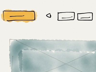 Wireframing with the Paper app paper sketch wireframe