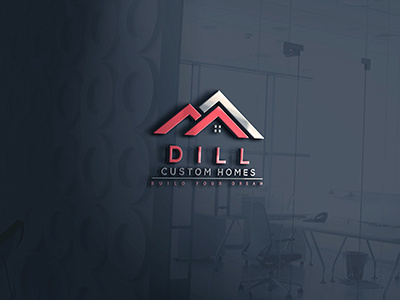 Dill real estate business logo creative logo home logo real estate logo unique logo vector