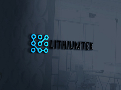 Technology logo (LITHIUMTEX) abstract branding creative logo design logo technology logo unique logo vector