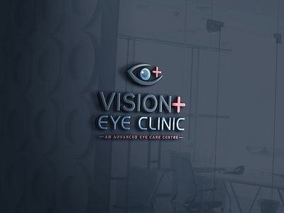 medical logo (Vision eye clinic) logo clinic logo creative logo design doctor logo medical logo vector