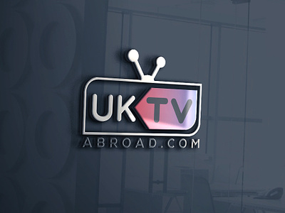 Television logo (UK TV ) logo creative logo logo television logo tv logo type unique logo vector