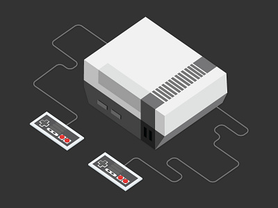 Nintendo icon illustrator nintendo vector
