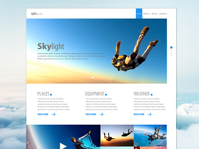 Skyguide bootstrap browser guide sky web website