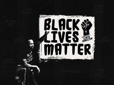 Black Lives Matter - Lewis Hamilton