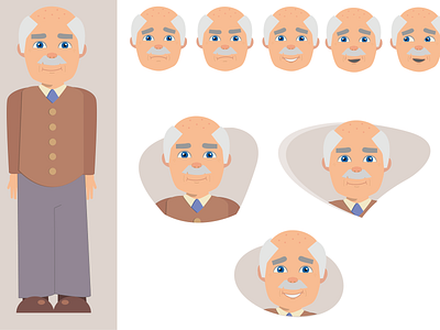 Character creation character characterdesign expression flat illustration flatdesign illustation