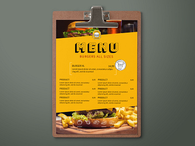 Menu Design