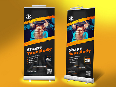 Standee Design ads ads design advertise advertisement advertising brand advertisment branding branding agency branding concept branding design fitness fitness branding offline ads offline marketing offline media standee traditional ads traditional marketing