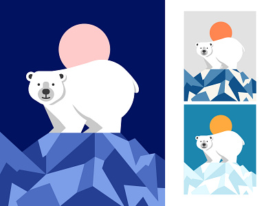 Polar Bear Illustration design graphic design illustration