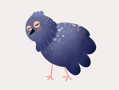 Palomina la Paloma animal illustration character digital illustration illustration pidgeon