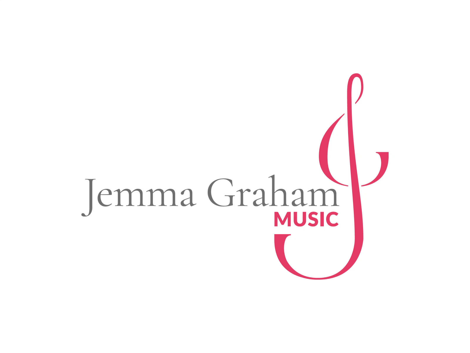 Logo design - Jemma Graham Music by Ben Stickings on Dribbble