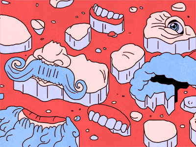 Dribbble broken santa final