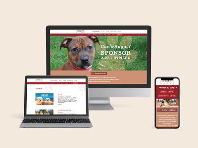 Lakeland Animal Shelter Website Design & Development branding design graphicdesign mobile design ui ux web design website design website development