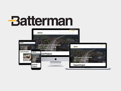 RH Batterman Website Design and Development design graphicdesign ui ux web web design website development