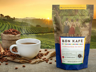 Bon Kafe branding and Package Design branding coffee bag coffee bean coffee package design design logo packaging design product branding