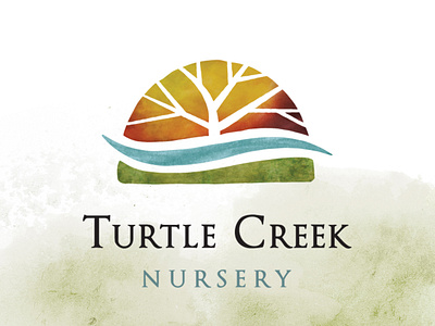 Turtle Creek Nursery Branding branding design illustration logo