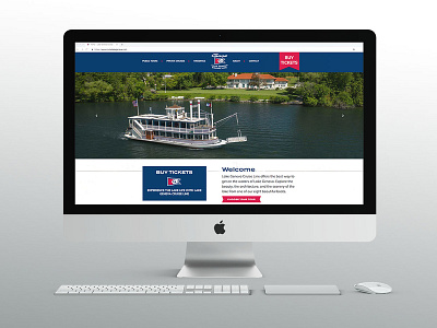 Lake Geneva Cruise Line Website Design and Development design graphicdesign web design website design website development