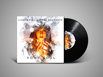 Lightening Studio album albumart albumcoverart albumcoverdesign graphic design