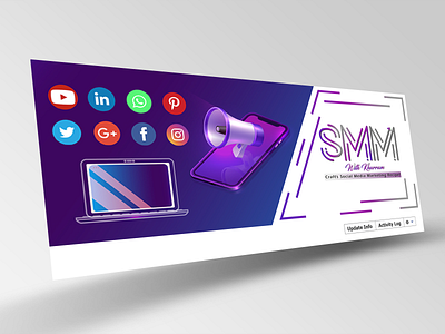 SMM with Khurram design facebook facebookcover facebookcoverdesign graphic design illustrator photoshop
