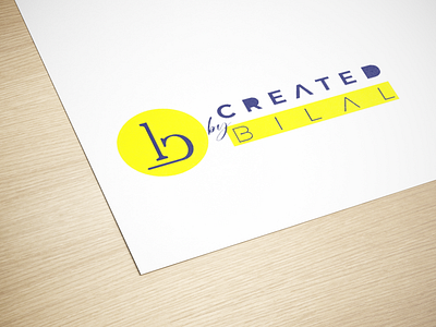Created By Bilal | Logo Design brand branding design graphic design illustrator logo logodesign photoshop