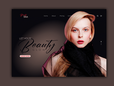 Landing Page Design ( Beauty )