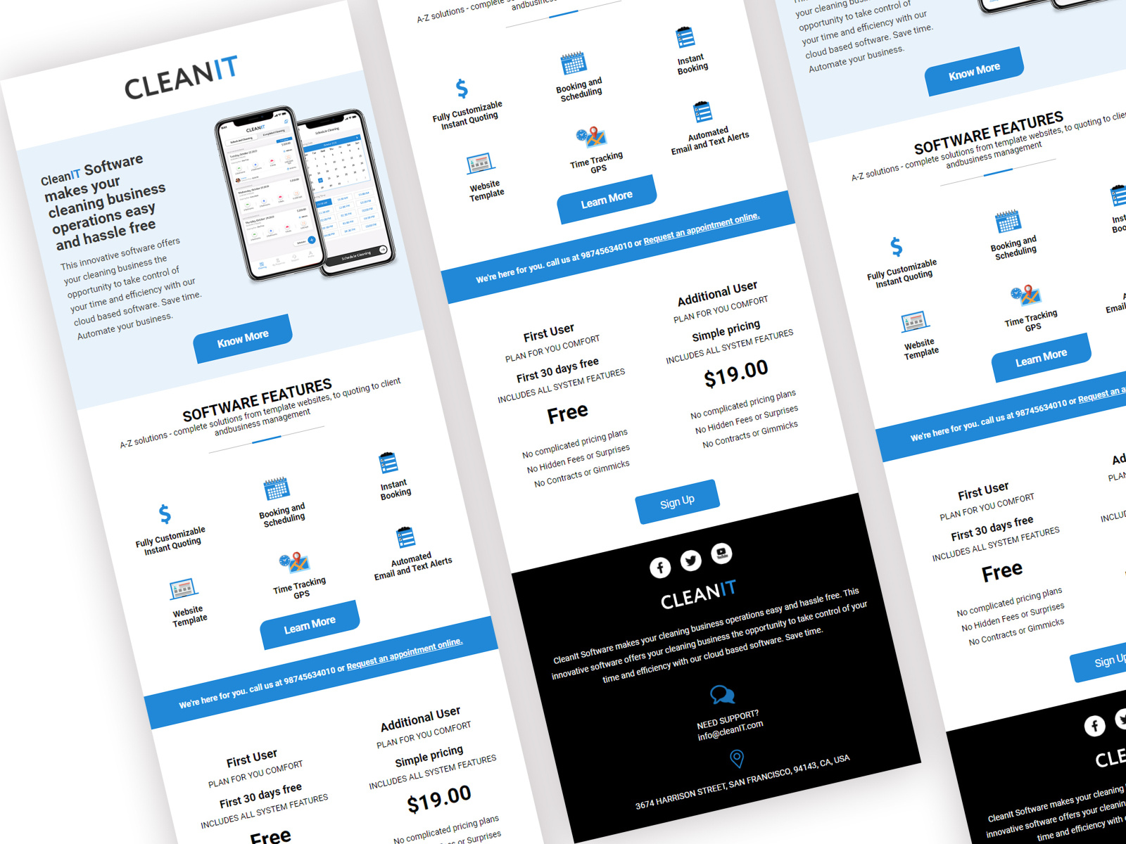 Responsive HTML Email Template Uiux Design By Kawsarchy On Dribbble